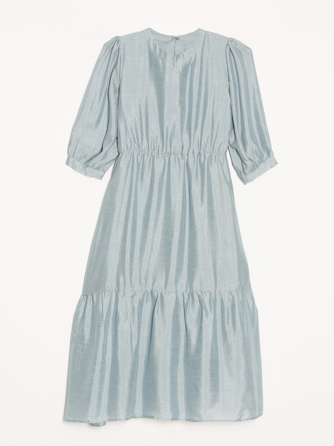 Powder Blue Midi Dress