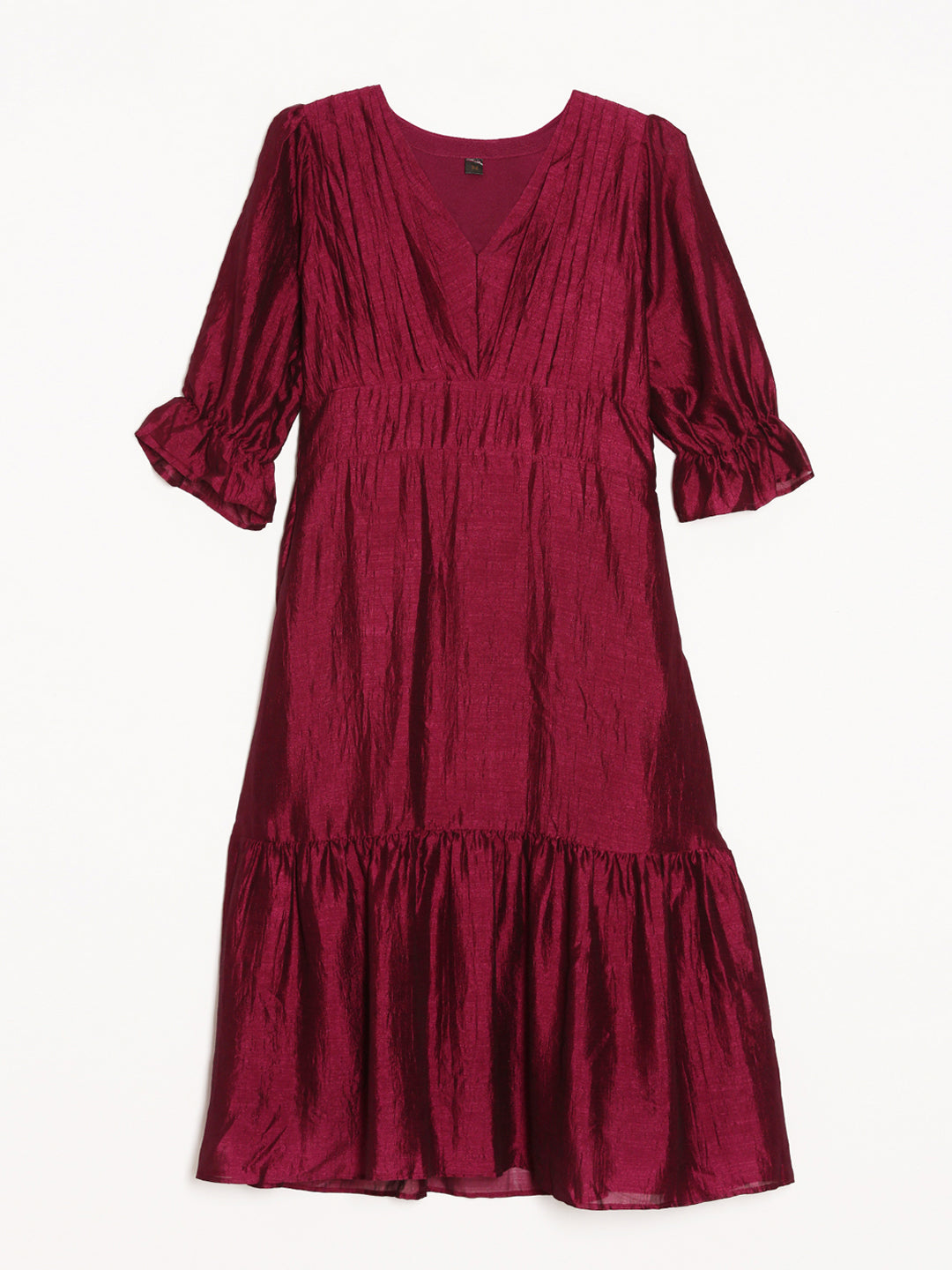 Maroon Queen Dress