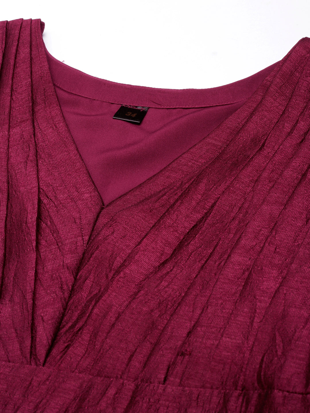 Burgandy Queen Dress