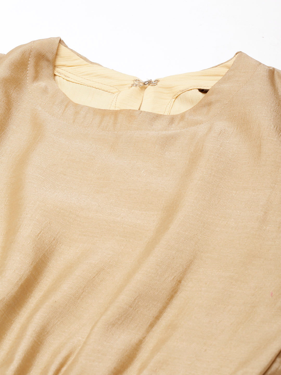 Nude Brown Midi Dress