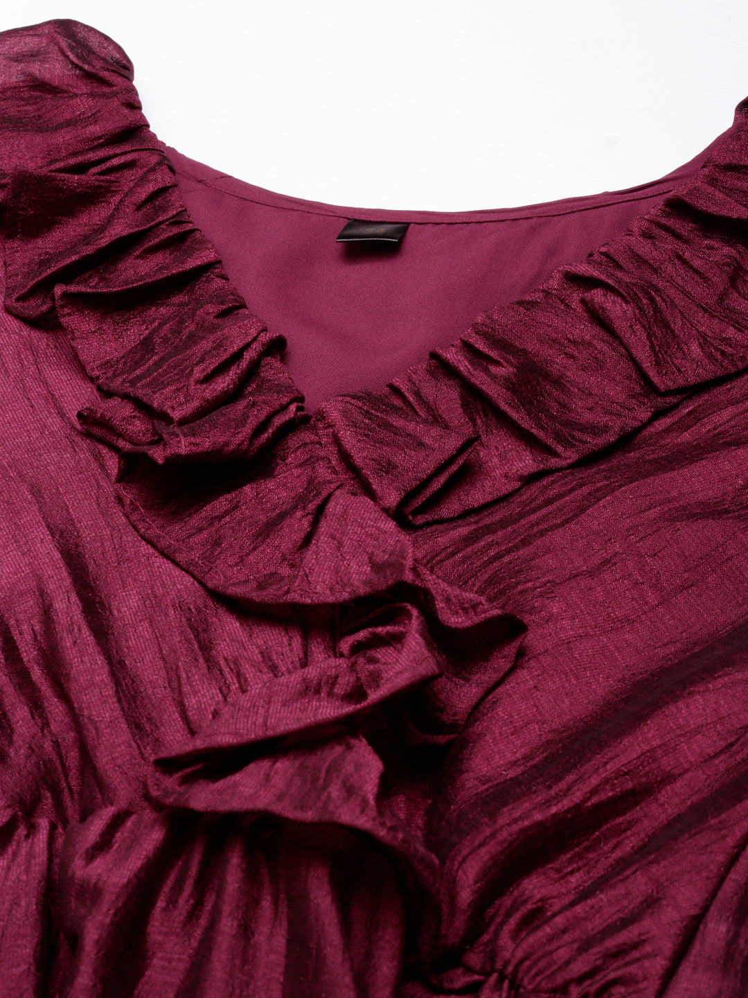 Burgandy Angarakha Dress