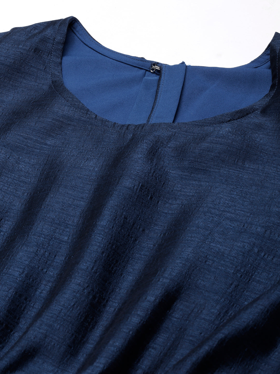 Navy Blue Midi Dress