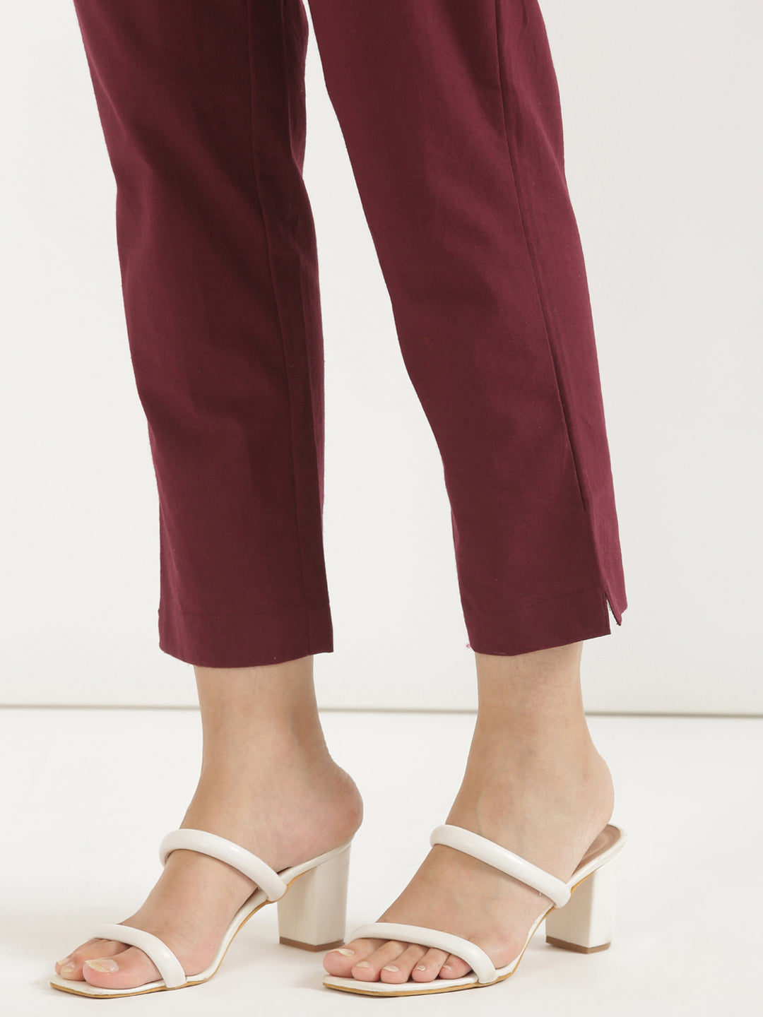Maroon Everyday Pants