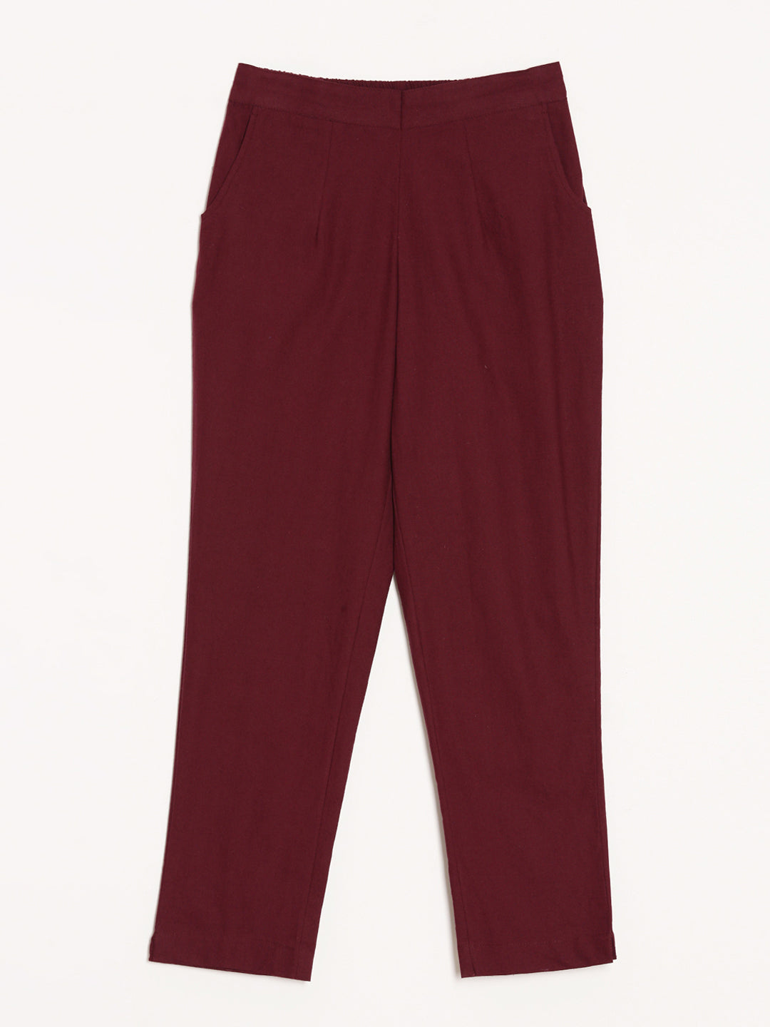 Maroon Everyday Pants