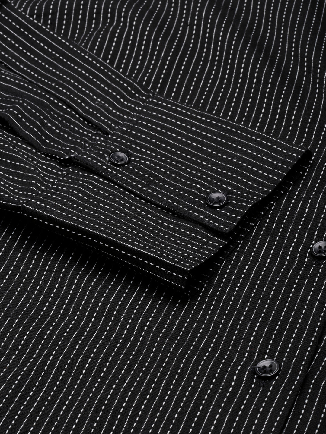 Oversized Cotton Shirts - Black