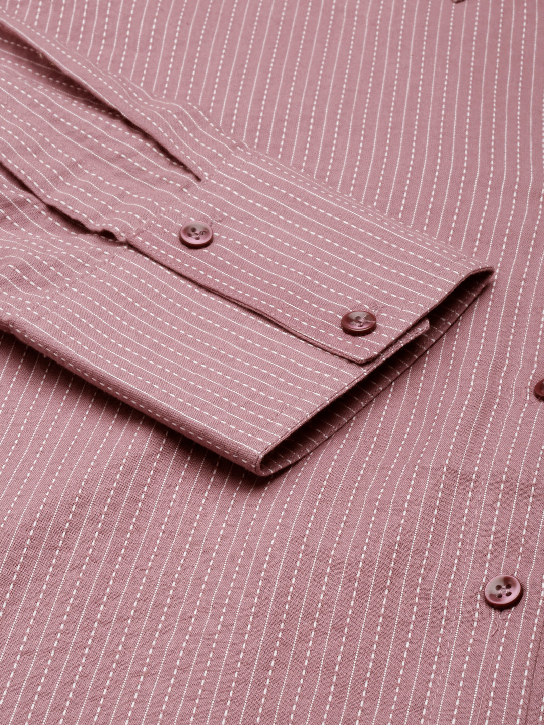 Oversized Cotton Shirts - Mauve