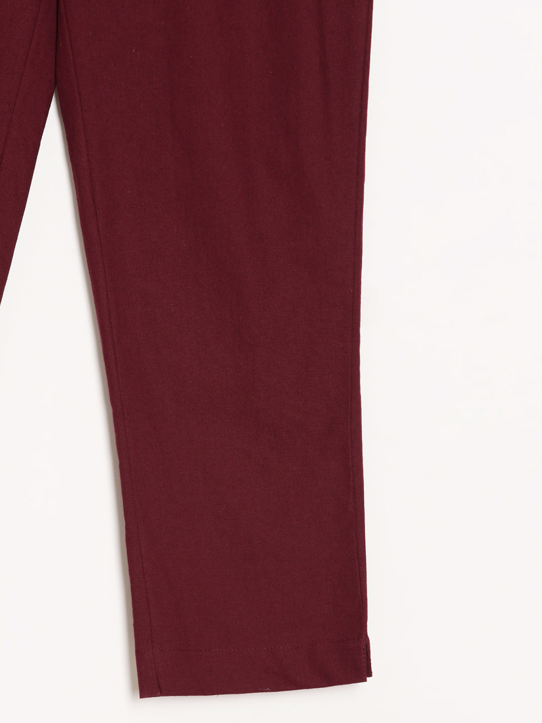 Maroon Everyday Pants
