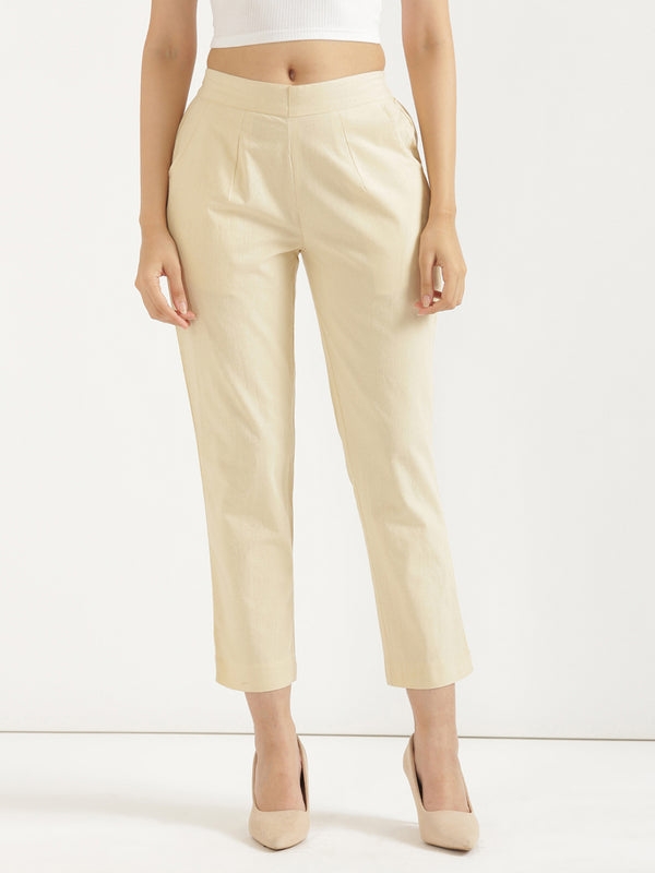 Beige Everyday Pants