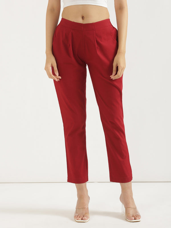 Red Everyday Pants