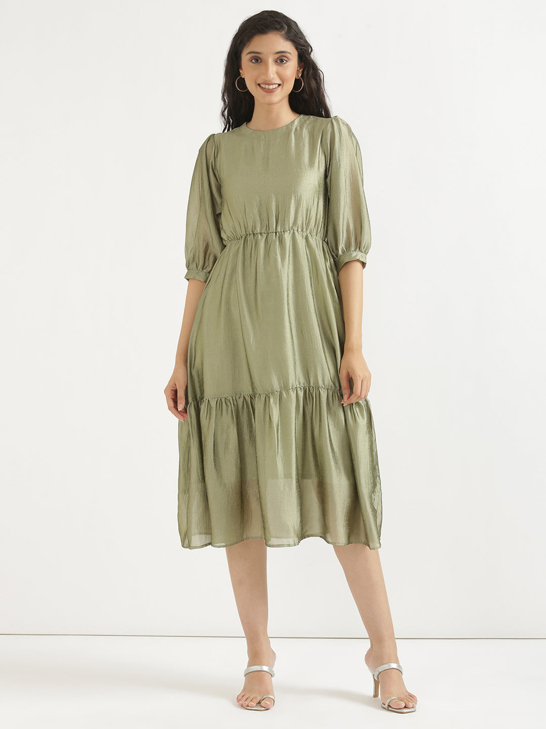 Olive Midi Dress