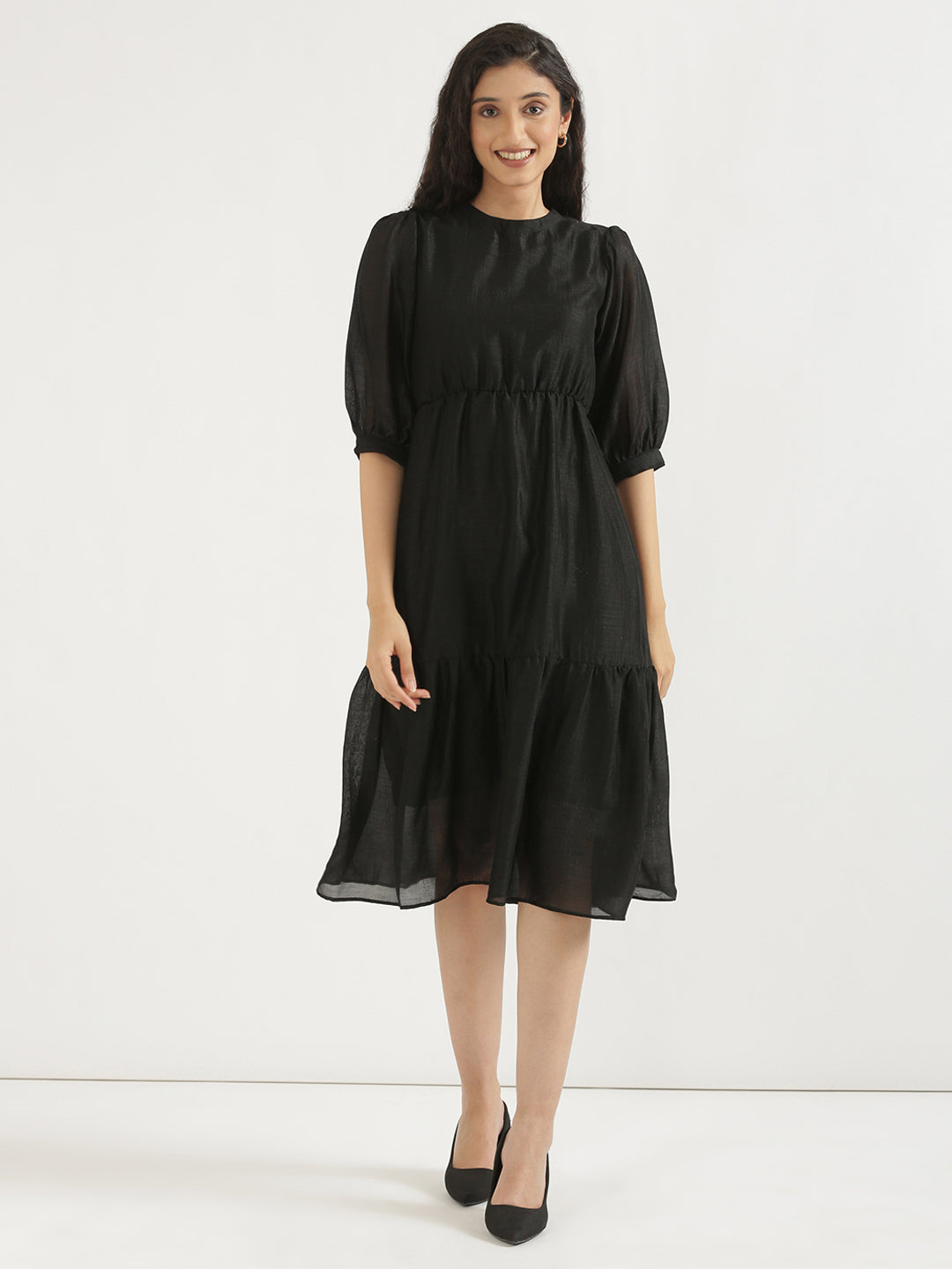 Black Midi Dress
