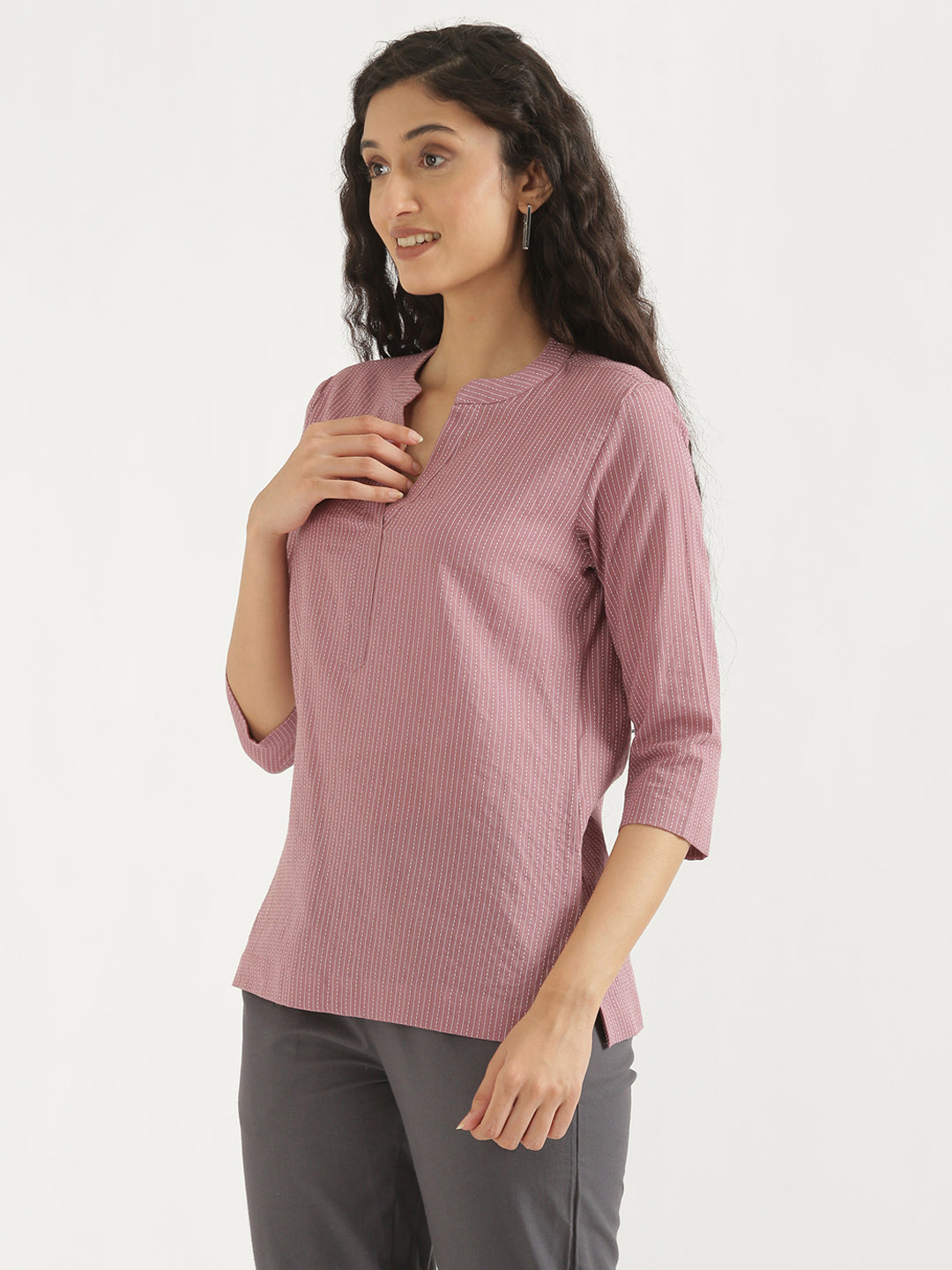 Mauve Everyday Top