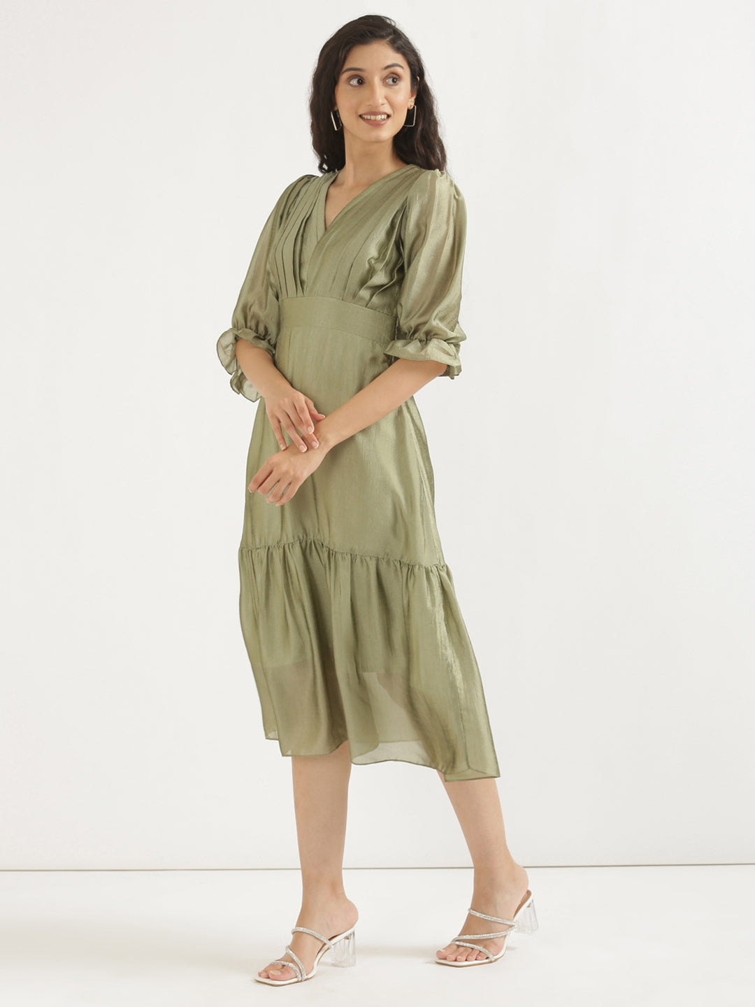 Olive Queen Dress