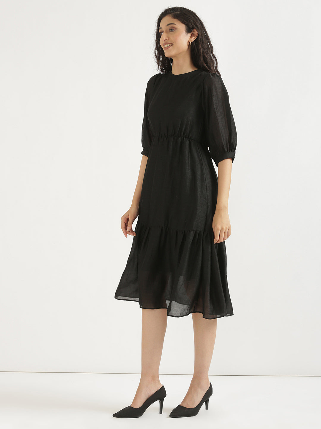Black Midi Dress