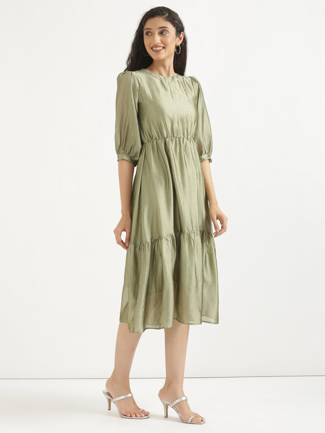 Olive Midi Dress