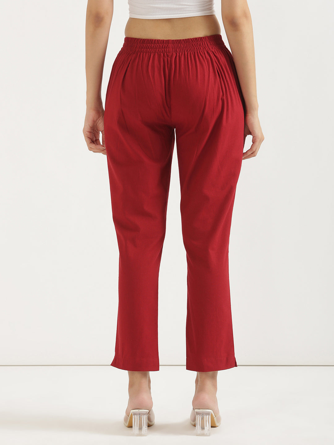 Red Everyday Pants
