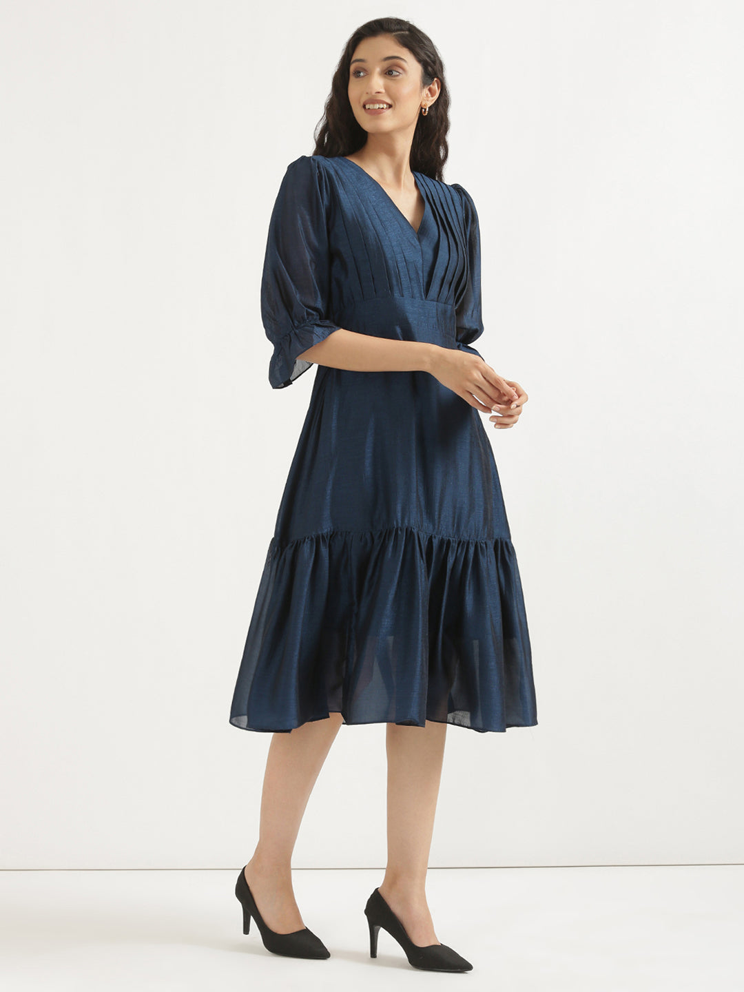 Navy Blue Queen Dress