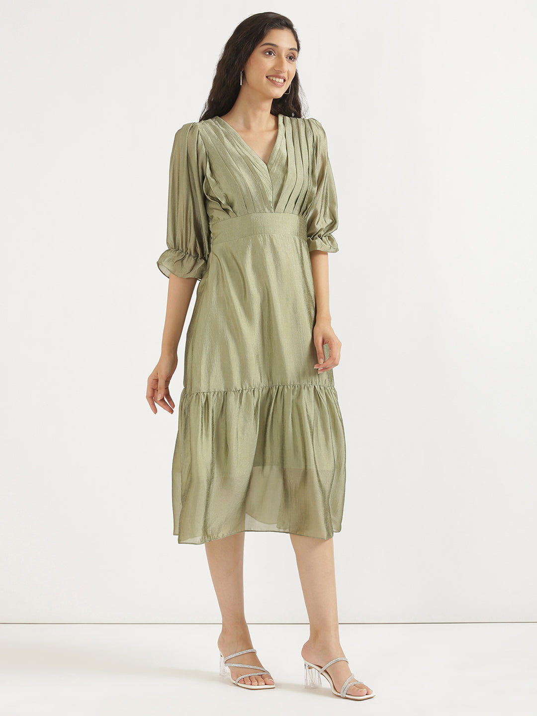 Olive Queen Dress