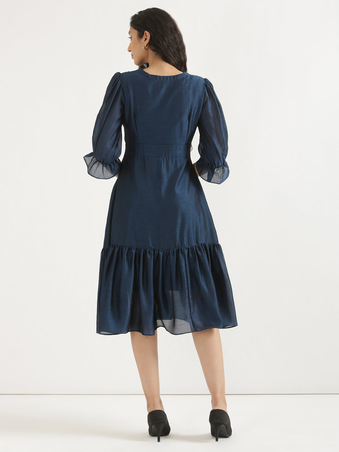 Navy Blue Queen Dress