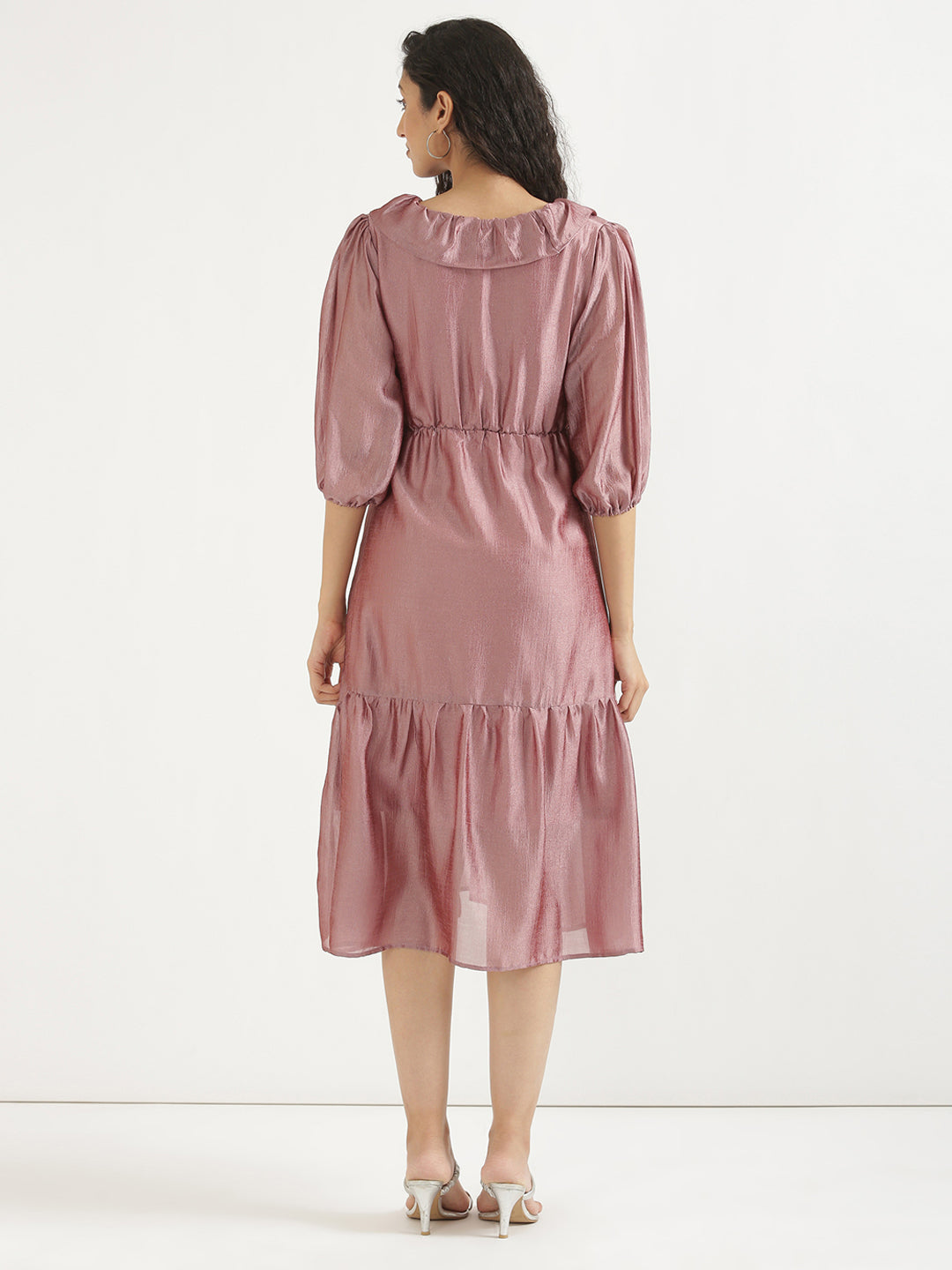 Mauve Angarakha Dress