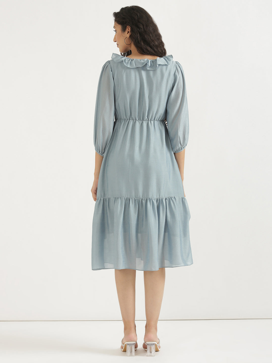 Powder Blue Angarakha Dress