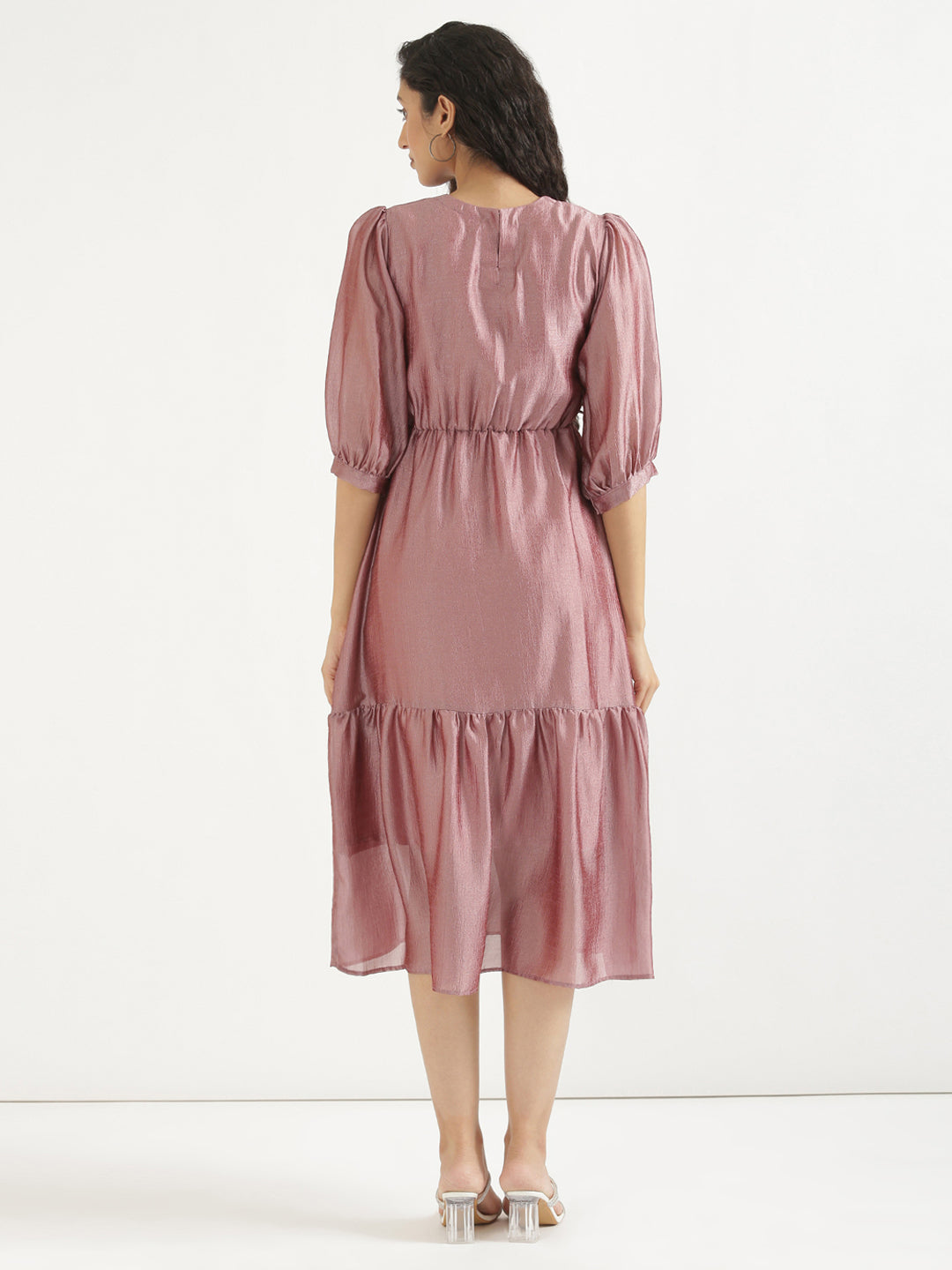Mauve Midi Dress