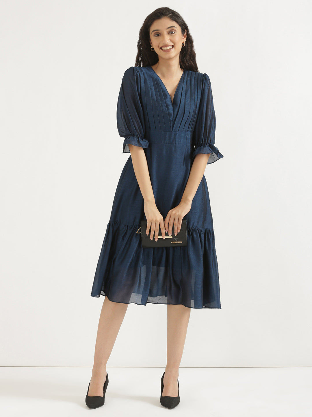 Navy Blue Queen Dress