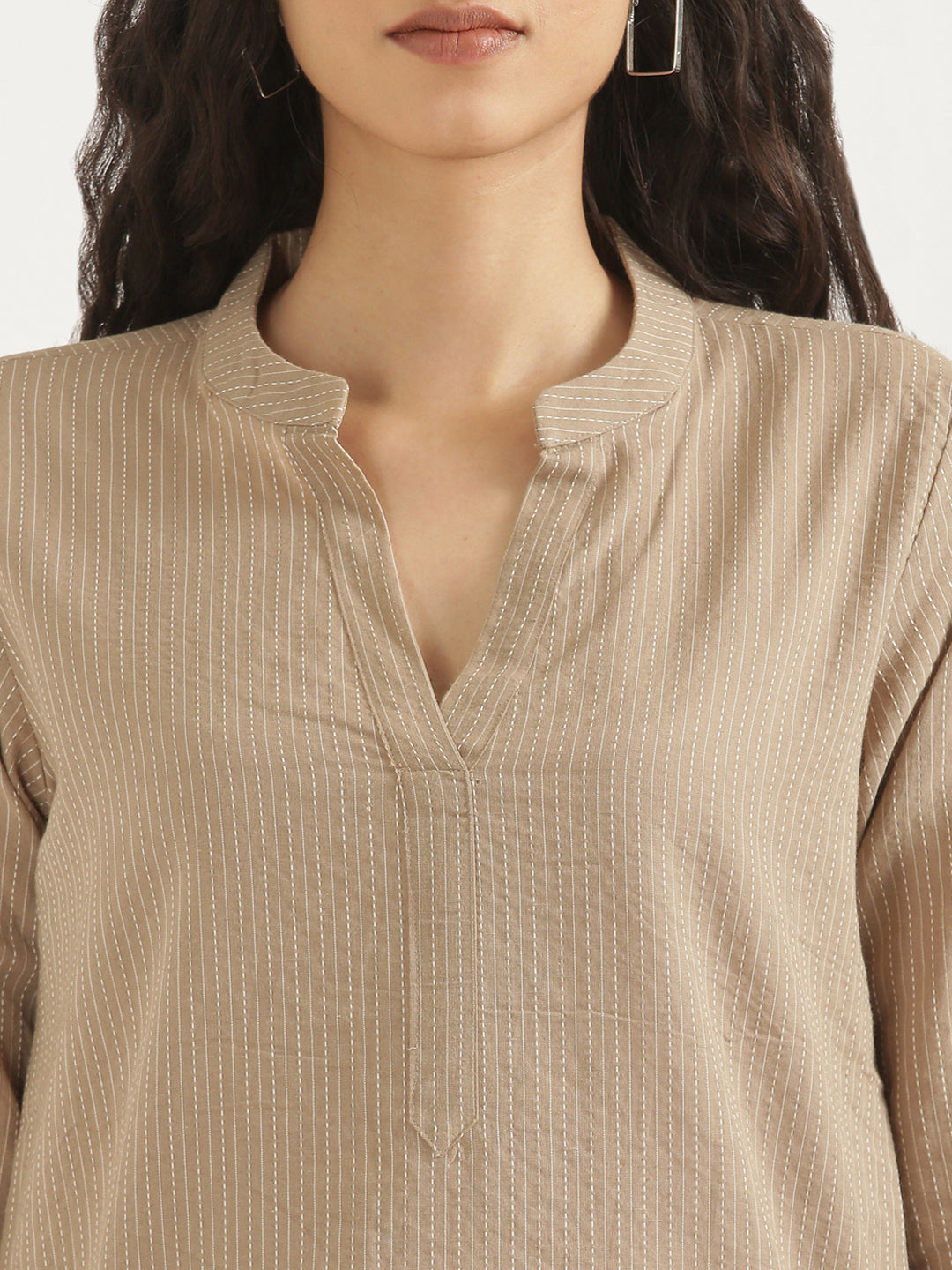 Beige Everyday Top