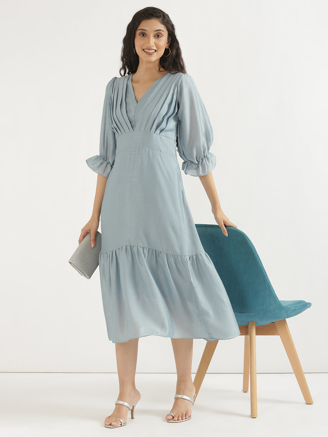 Powder Blue Queen Dress