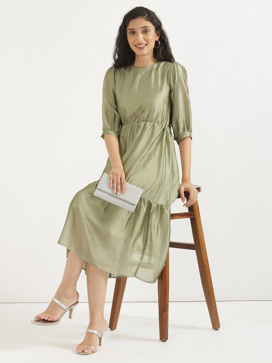 Olive Midi Dress