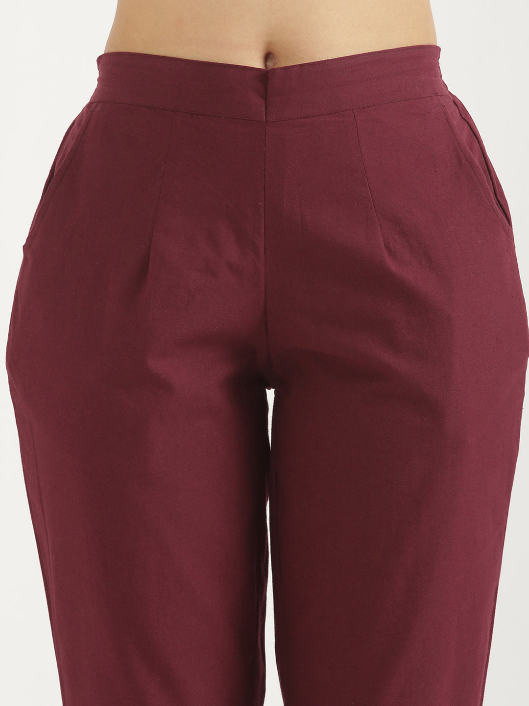 Maroon Everyday Pants