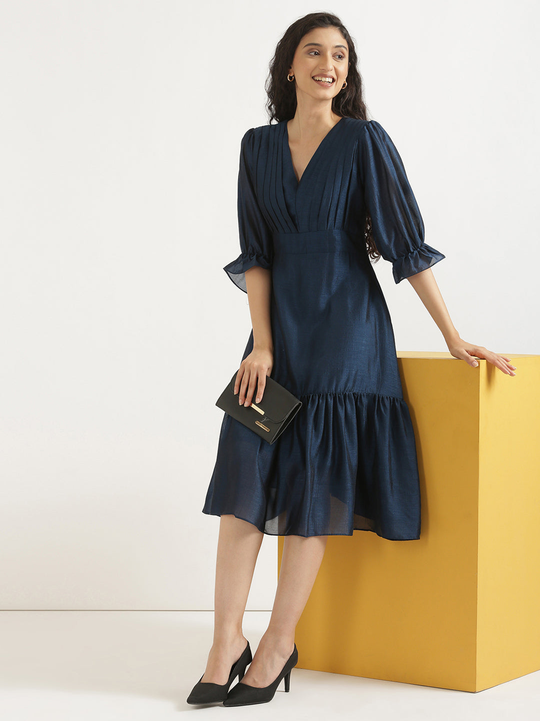 Navy Blue Queen Dress