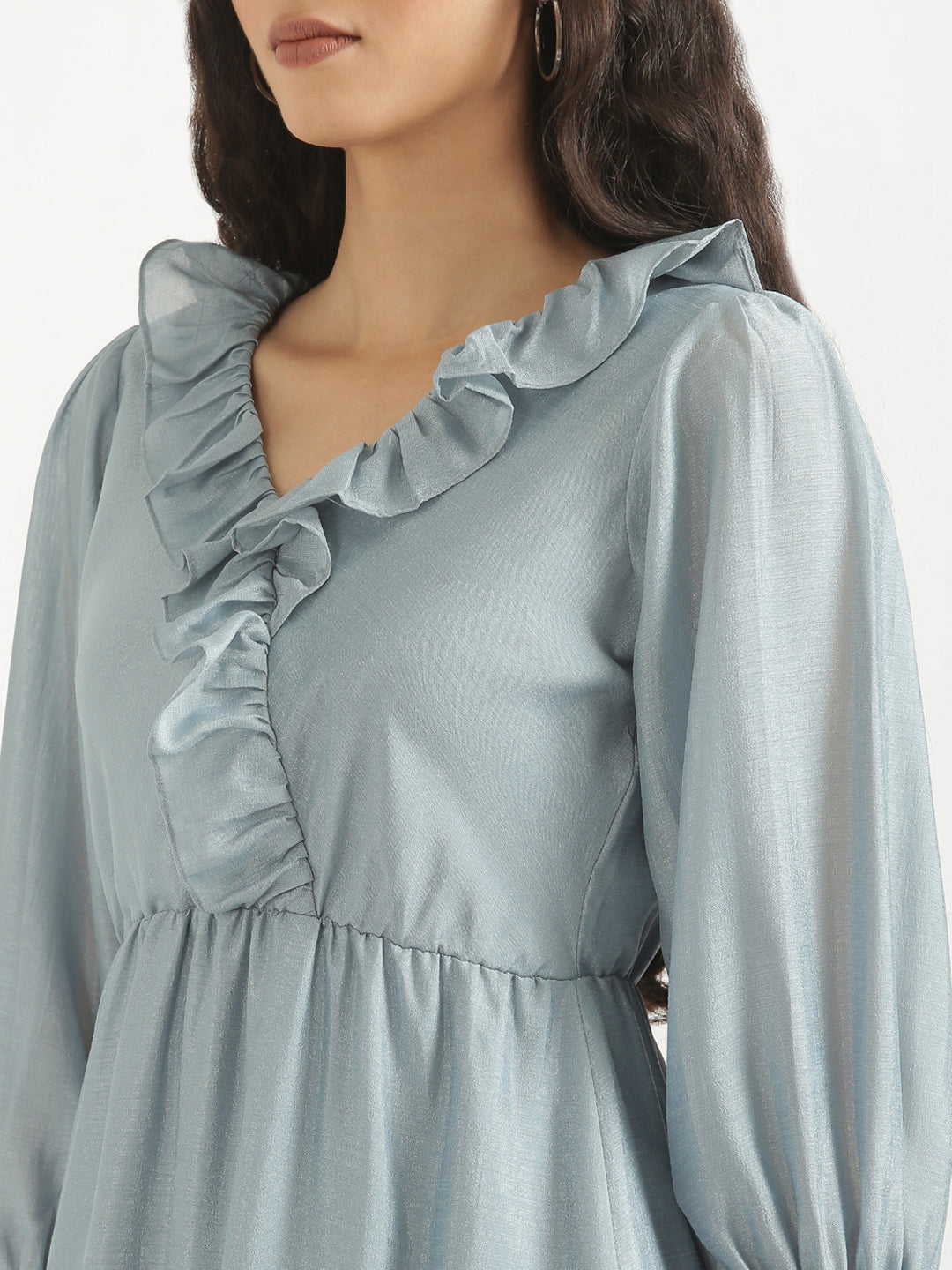 Powder Blue Angarakha Dress