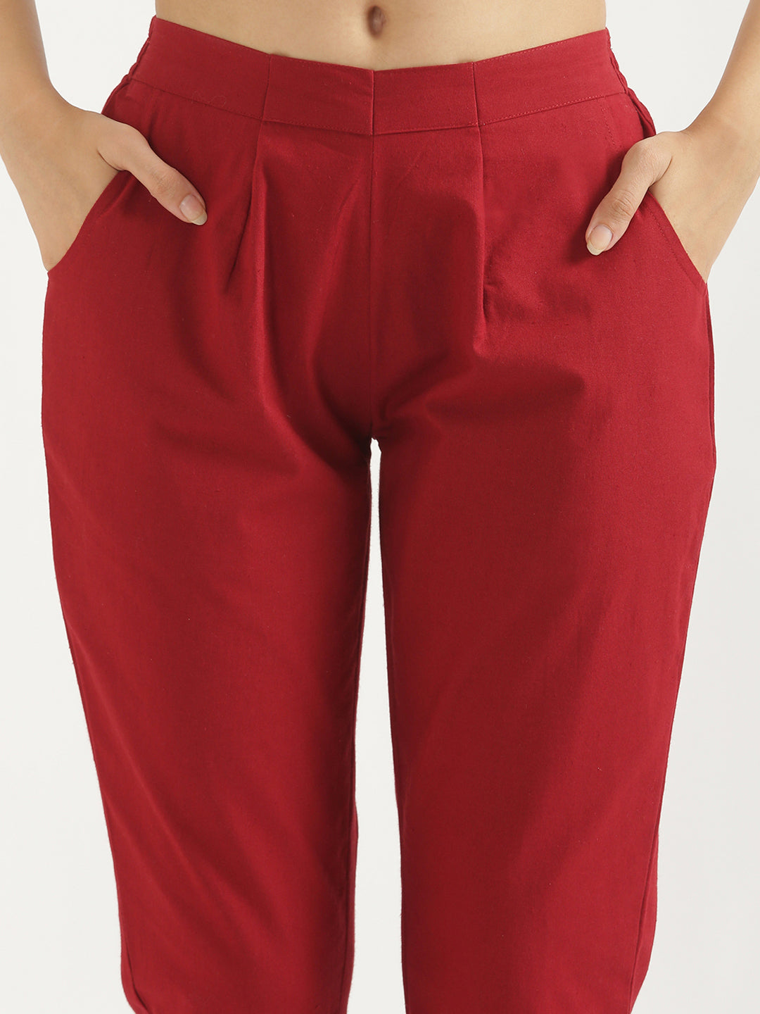 Red Everyday Pants