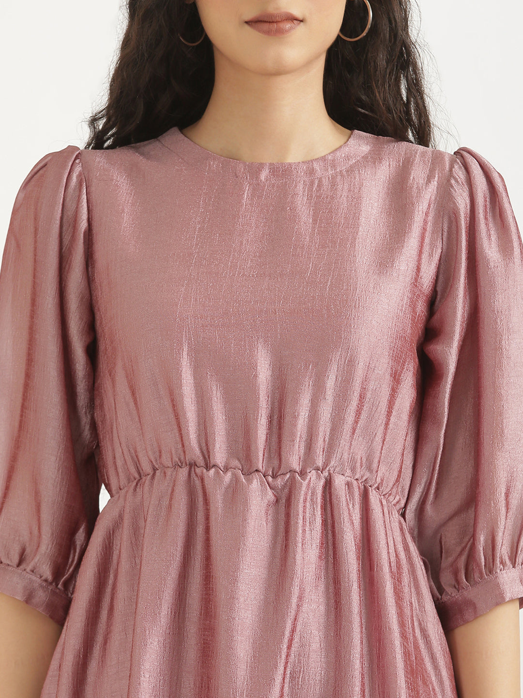 Mauve Midi Dress