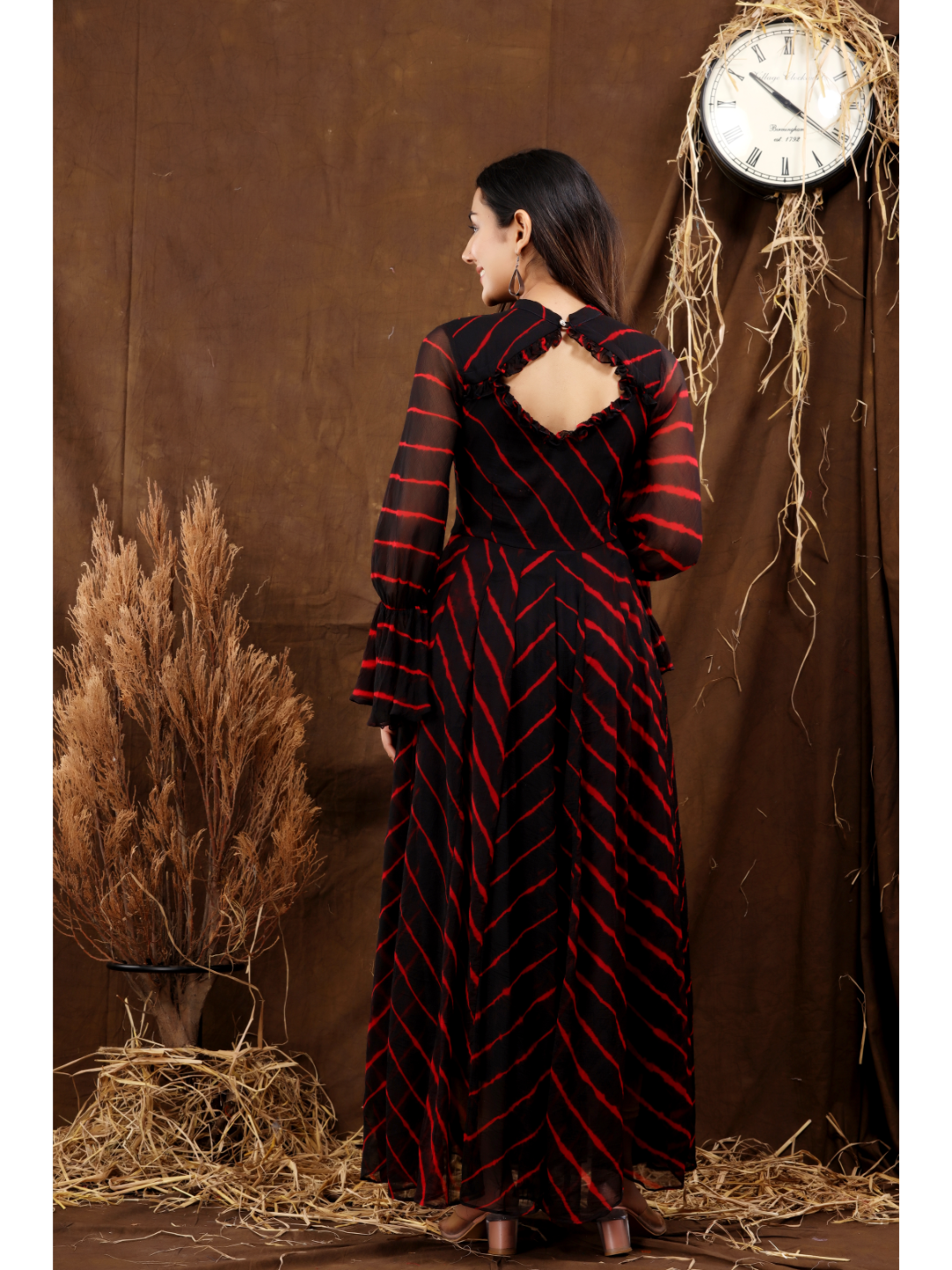 Chiffon Lehria Dress