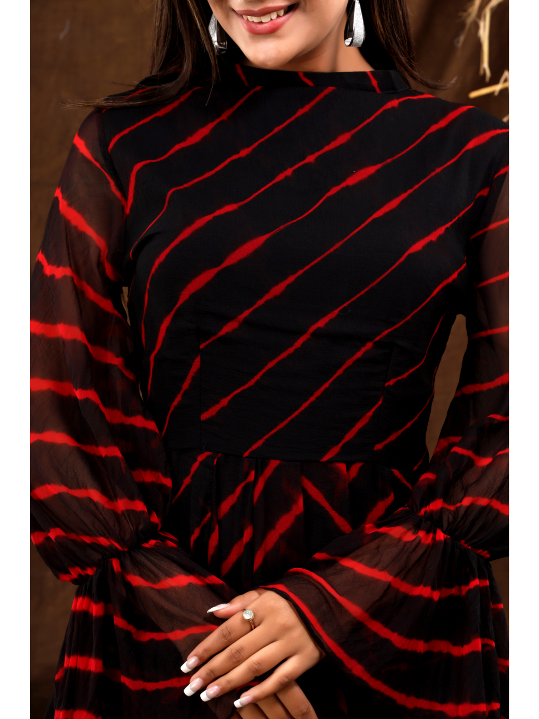 Chiffon Lehria Dress