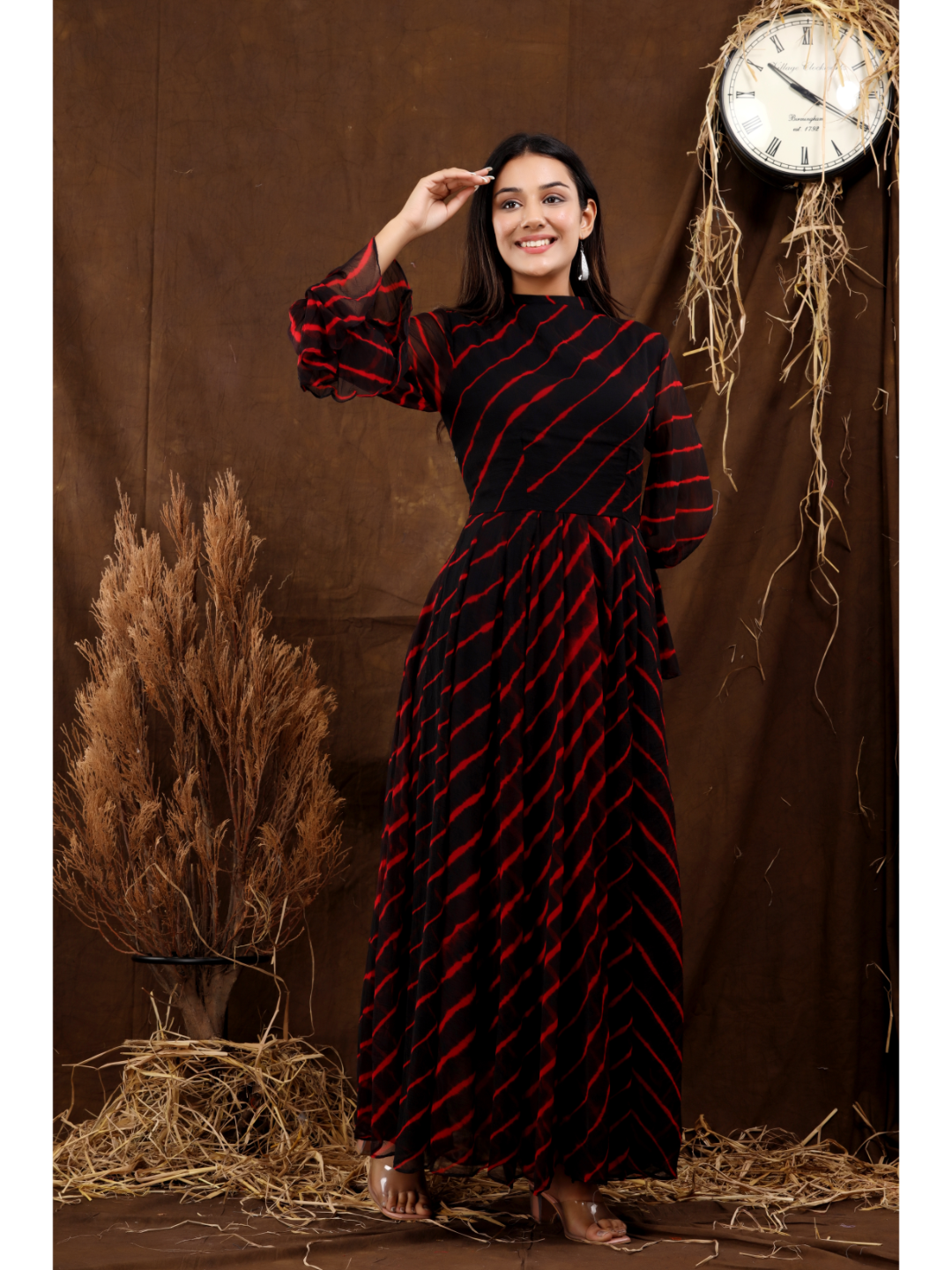 Chiffon Lehria Dress