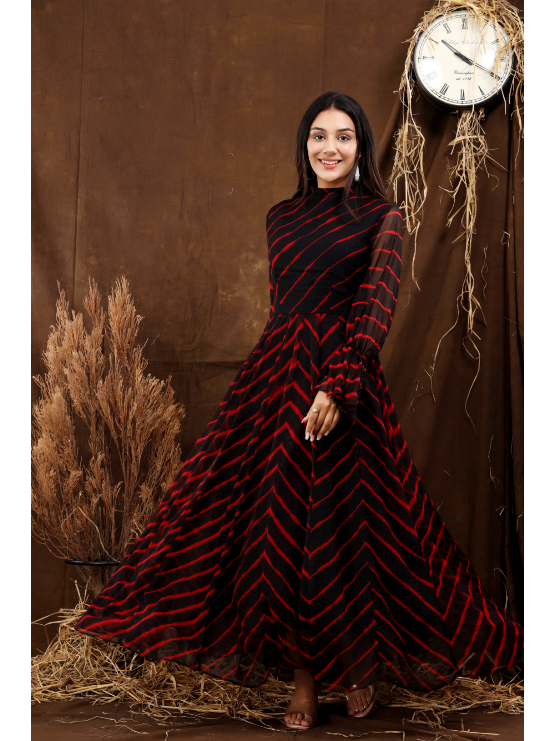 Chiffon Lehria Dress