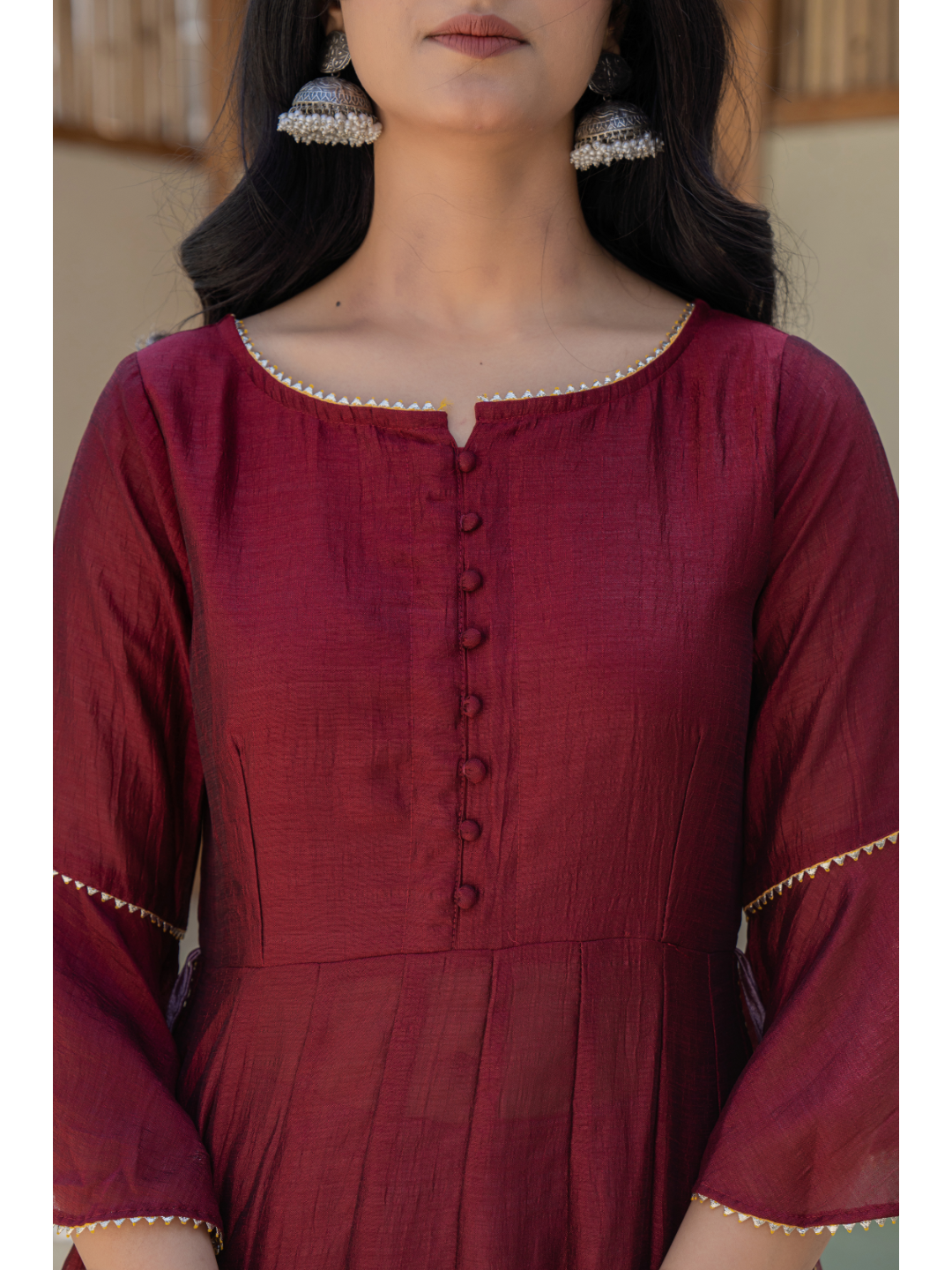 Maroon & Lilac Designer Set